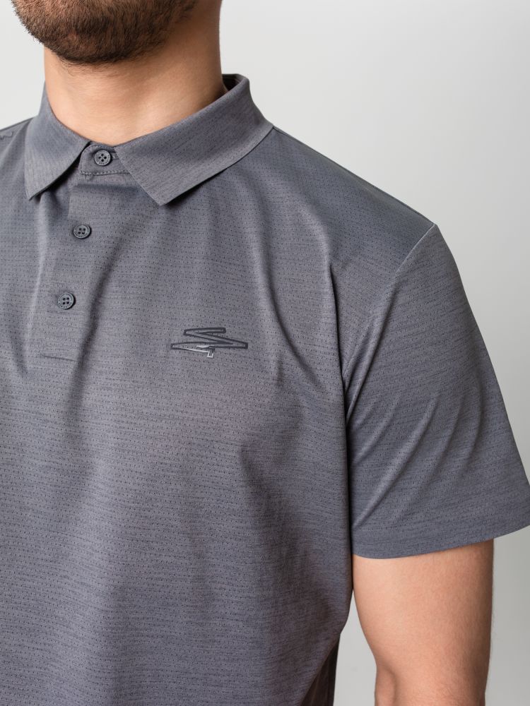 Технологии и комфорт в футболке-поло Remington Polo Comfort Gray для городского ритма